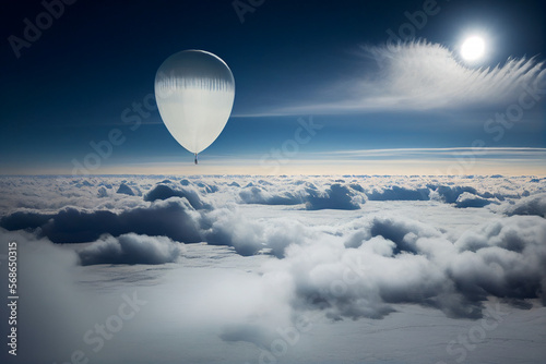 High Altitude Weather Balloon - Generative Ai
