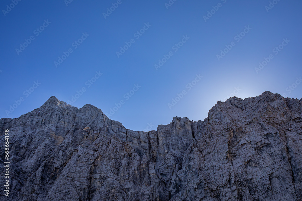 Triglav mountain in Julian alps, Slovenia