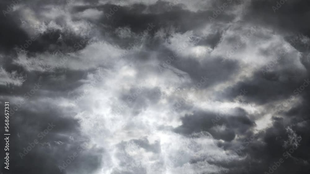 dark clouds in the sky and a thunderstorm dark clouds in the sky and a thunderstorm