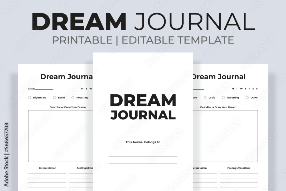 Fototapeta premium Dream Journal