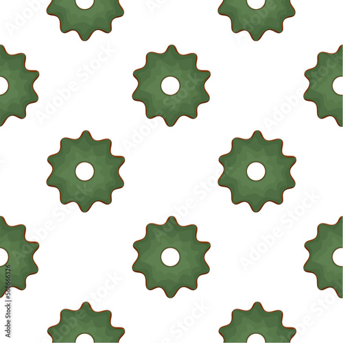 Pattern homemade cookie different taste in pastry biscuit