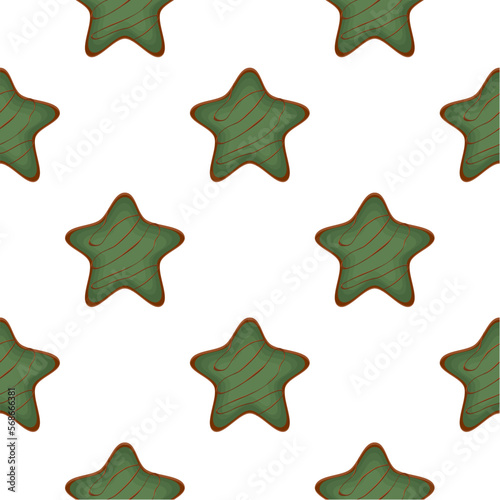 Pattern homemade cookie different taste in pastry biscuit