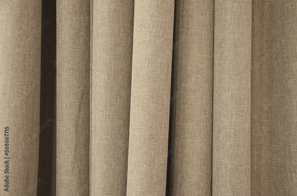 Fototapeta premium background of fabric hanging with folds