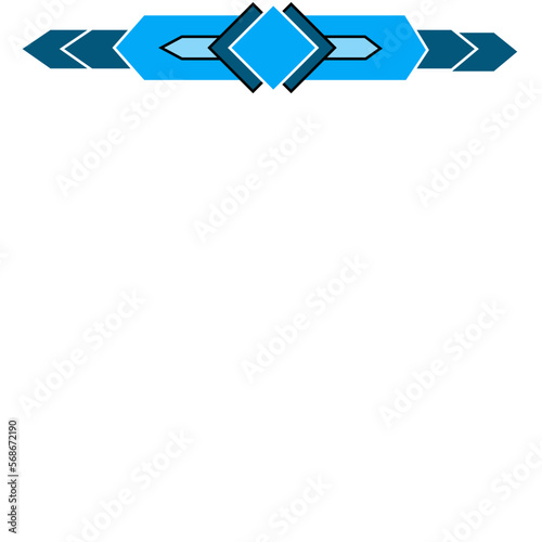 Geometric Header