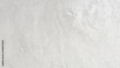 Light Grey Stucco Texture Background. Premium White Banner with copy-space.