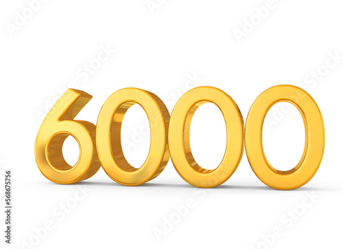 6000 Golden Number 