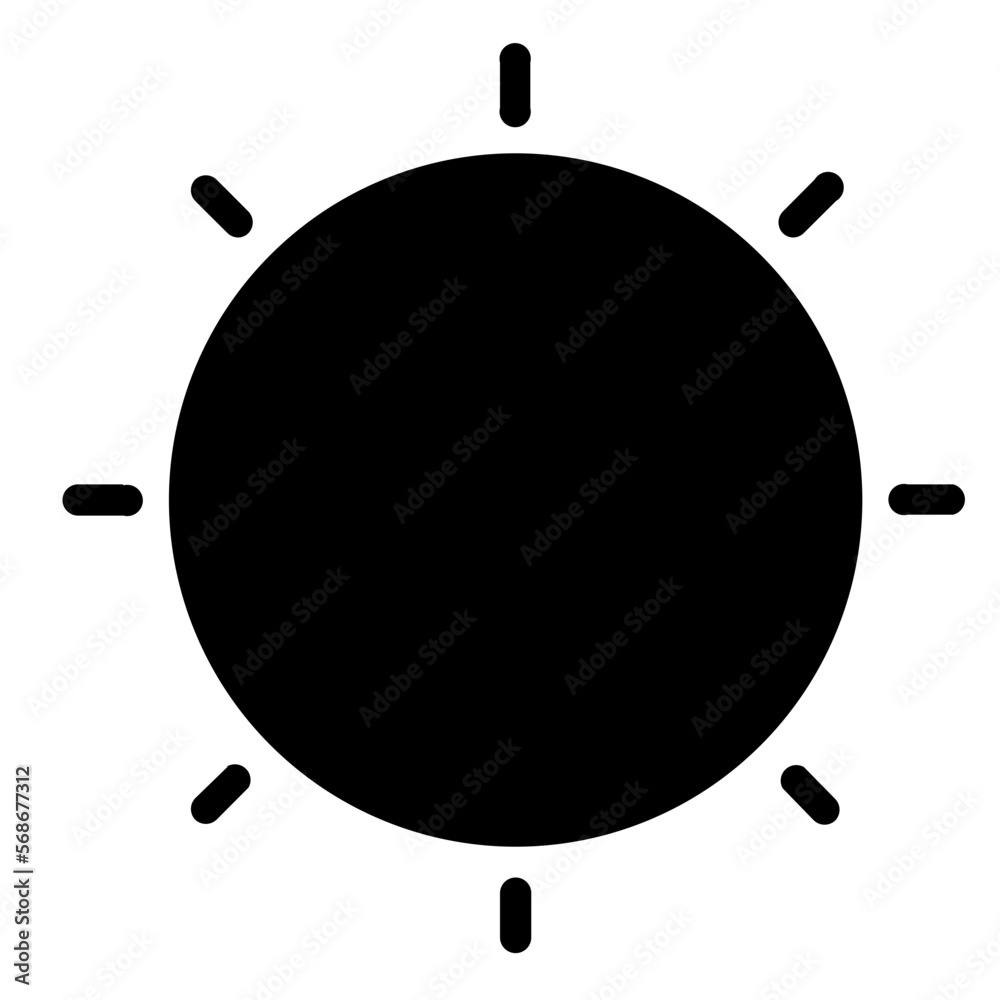 screen brightness solid icon screen brightness solid icon