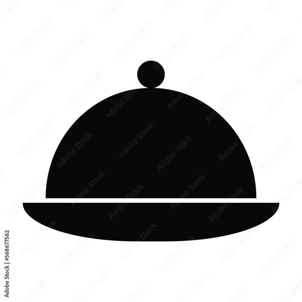 Cloche, equipment, kitchen icon Cloche, equipment, kitchen icon