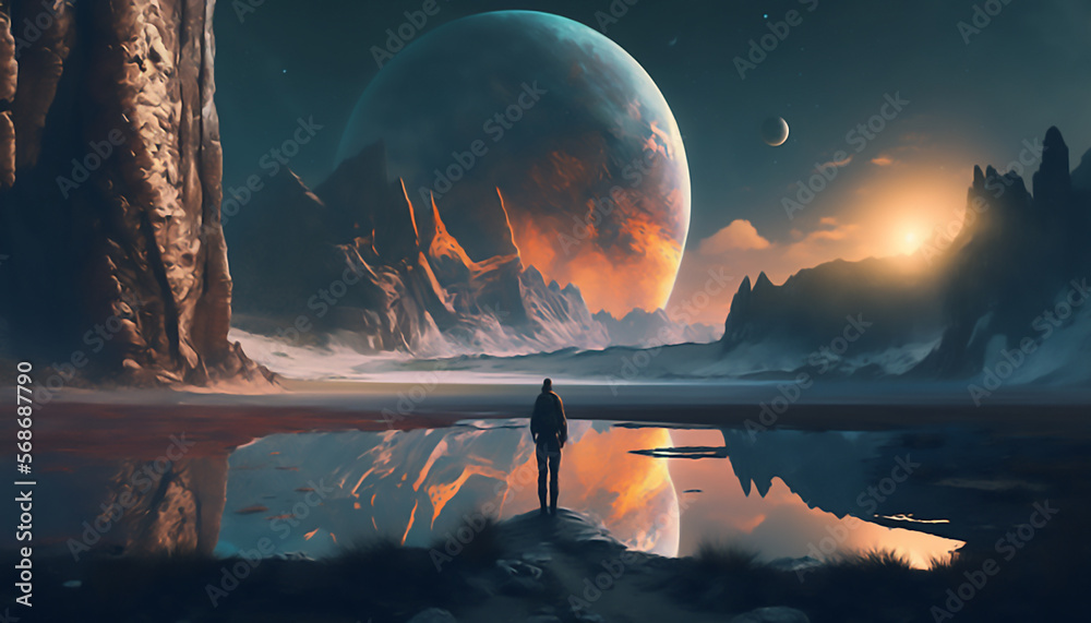 Amazing Landscape Humanity Makes History with New Planet Discovery With ...