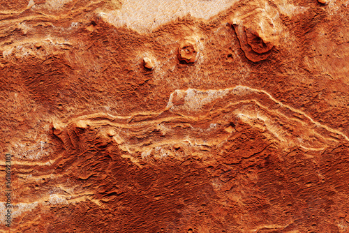 Fototapeta Naklejka Na Ścianę i Meble -  Surface of the planet Mars. Elements of this image furnished by NASA