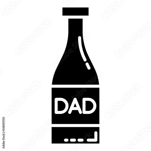 drunk father day icon
