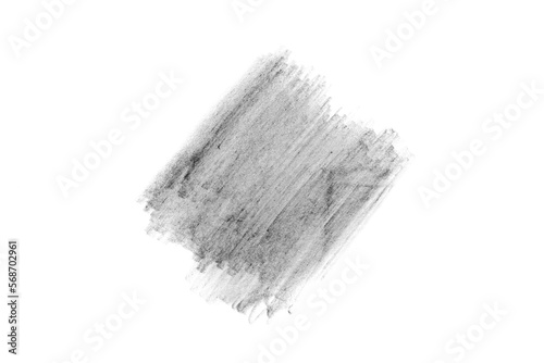 Grunge graphite pencil texture isolated on white background, top view. Simple pencil drawing texture isolated on white background, top view.