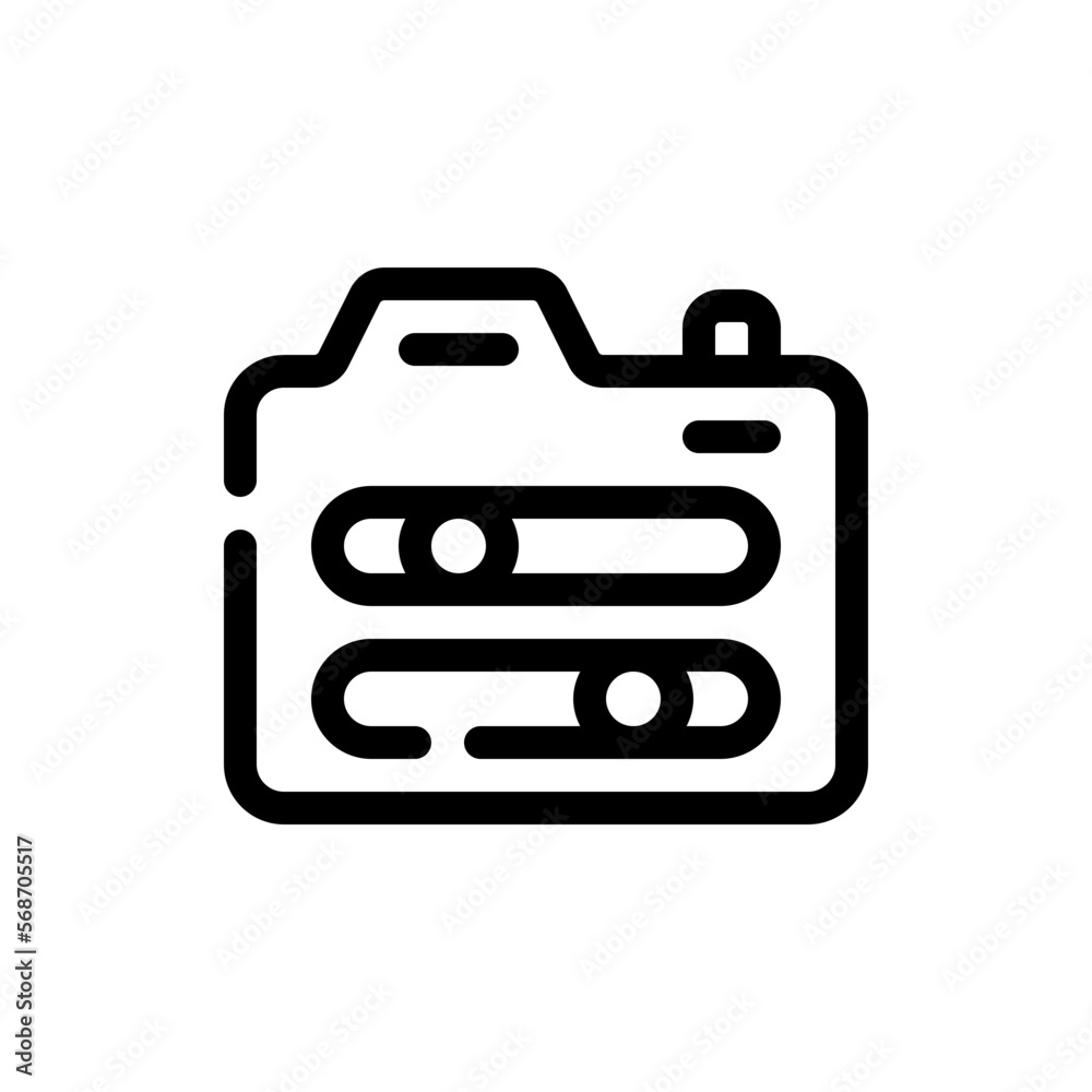 setting line icon setting line icon