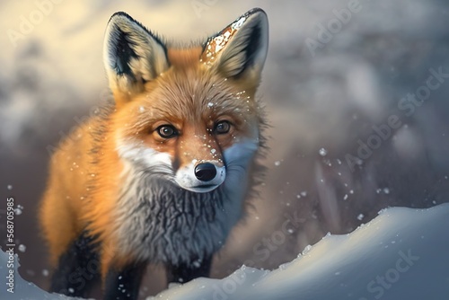 Amazing Fox Generative ai