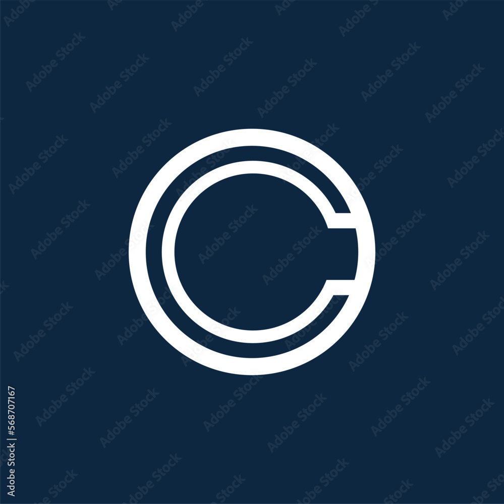 Circle vector logo template design . Circle icon . Circle silhouette Circle vector logo template design . Circle icon . Circle silhouette