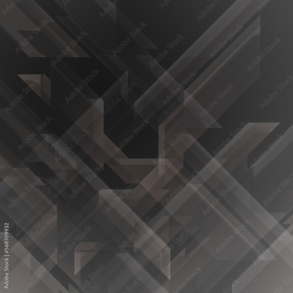 Obraz premium Dark gray contemporary abstract technology background
