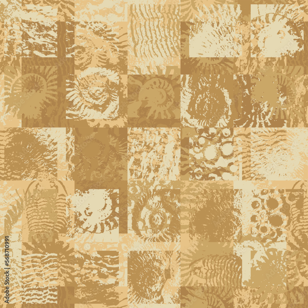 vector abstact seamless pattern background with sea stone texture with ...