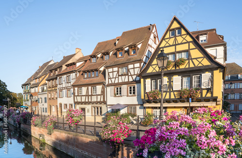 Half-timbered houses in Colmar, Alsace, France