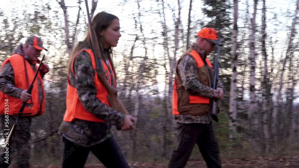 custom made wallpaper toronto digitalGrandpa, Son, and Daughter adventure to Grouse Hunt