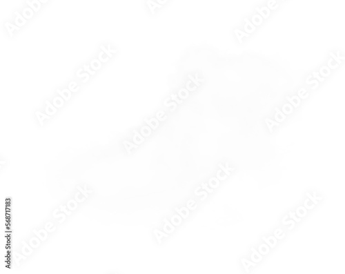 Isolated PNG cutout of a cloud on a transparent background, ideal for photobashing, matte-painting, concept art