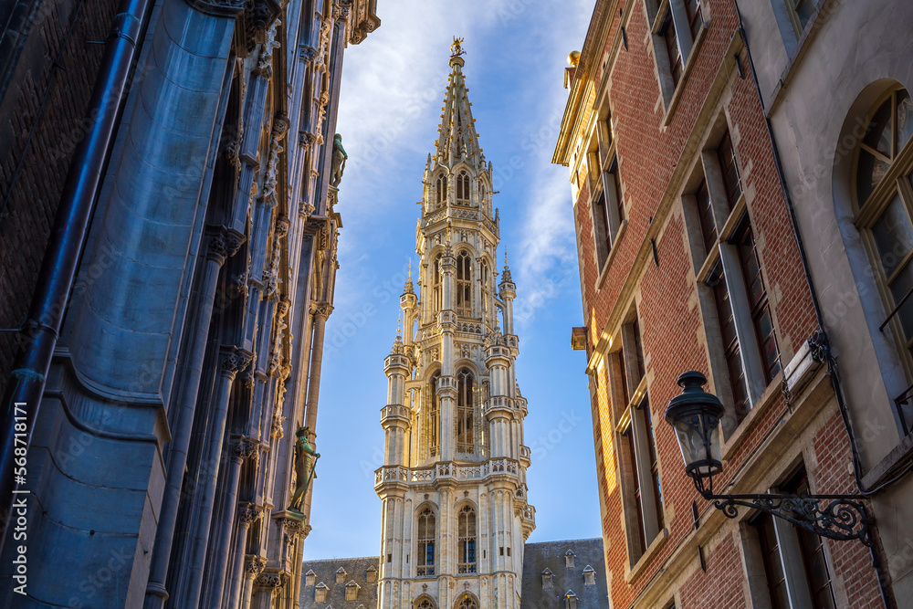 Grand Place in old town Brussels, Belgium city