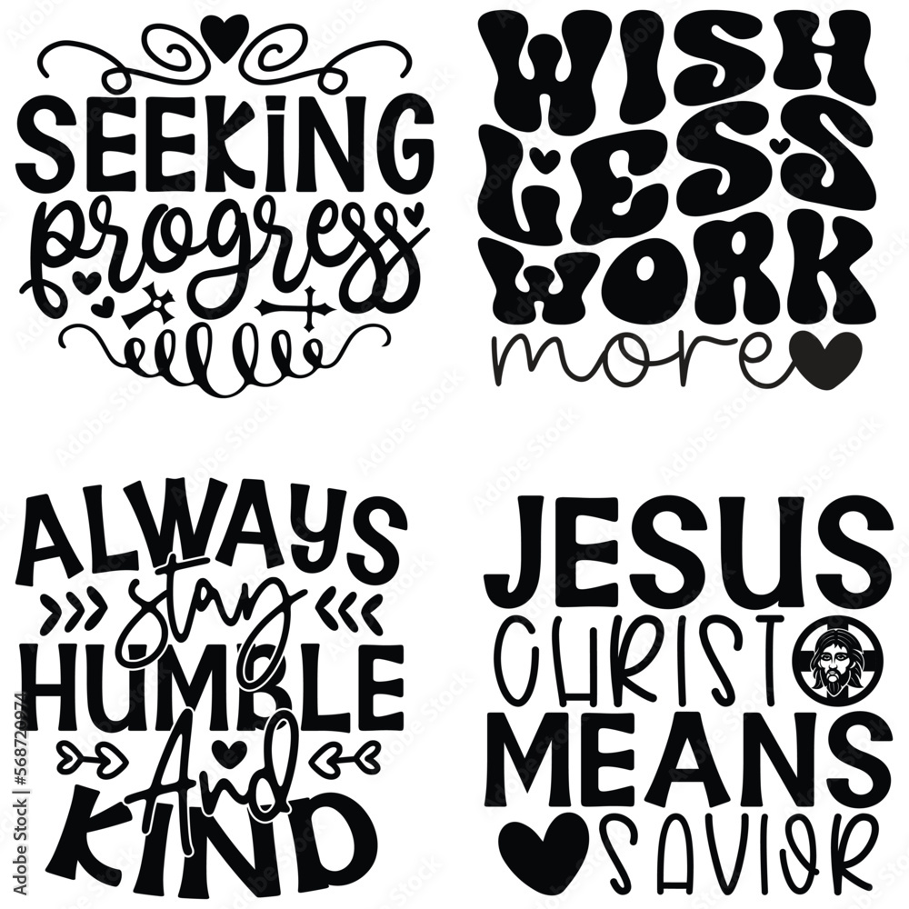 Jesus Christian SVG And Tshirt Design Bundle, Jesus Christian SVG