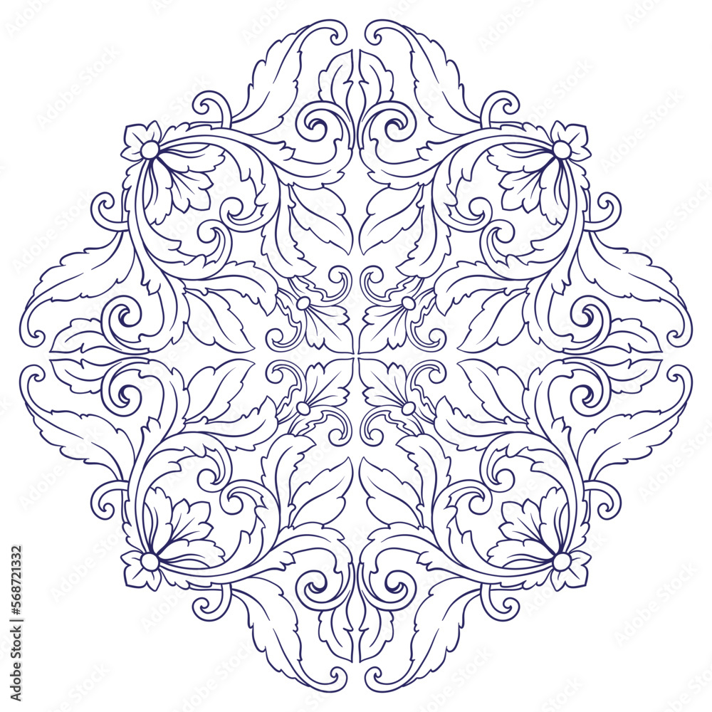Border and Frame with baroque style. Ornament elements for your design. Black and white color. Floral engraving decoration for postcards or invitations for social media. Border and Frame with baroque style. Ornament elements for your design. Black and white color. Floral engraving decoration for postcards or invitations for social media.