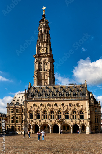 Town Hall and its Belfry in Arras in France