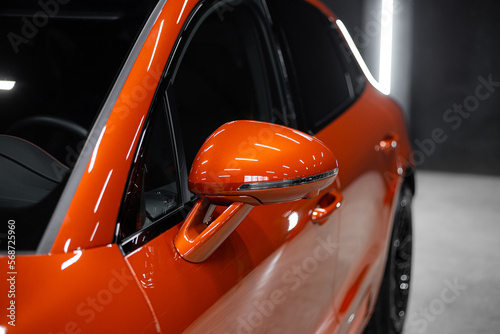 Car detailing series : Close-up. Selective focus. 