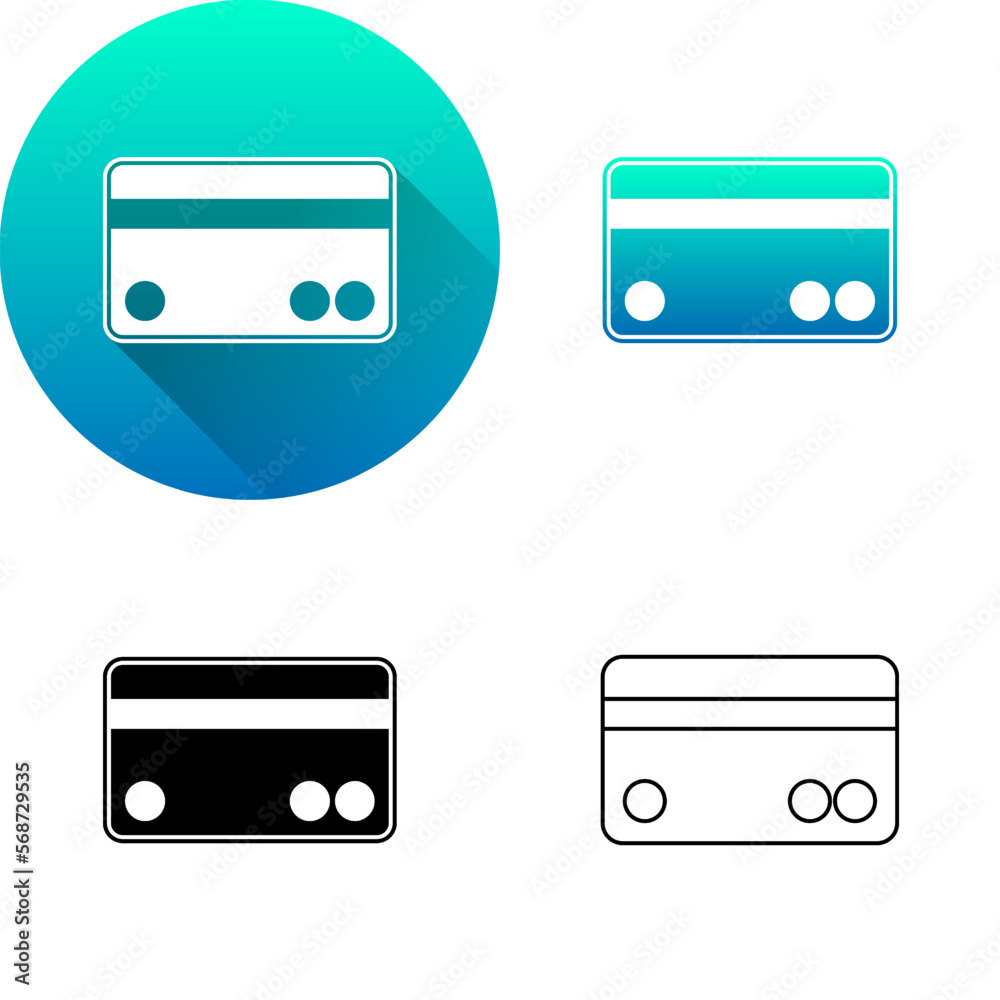 Credit Debit Card Digital Asset Finance Icon, Set of Flat Diagonal Shadow, Black-White Silhouette, Line Art Logo Icon Symbol Isolated on White Background Financial, Bank, Business Credit Debit Card Digital Asset Finance Icon, Set of Flat Diagonal Shadow, Black-White Silhouette, Line Art Logo Icon Symbol Isolated on White Background Financial, Bank, Business