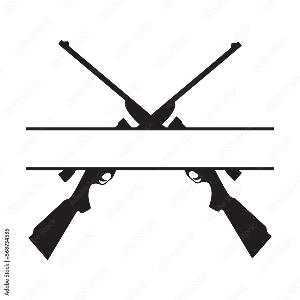Shotgun icon vector. Rifle illustration sign. weapon symbol. Hunting logo. Shotgun icon vector. Rifle illustration sign. weapon symbol. Hunting logo.