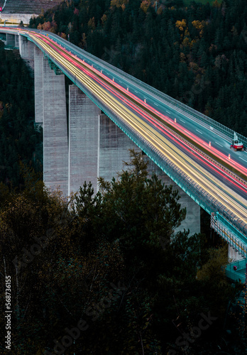 Europabrücke Innsbruck Tirol Europebridge Tyrol Brenner Brennero Bridge Highway Austria