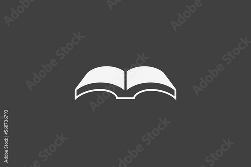 Illustration vector graphic of book opened