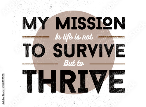 Remark Quote Template. Template for T-shirt, Poster Print.