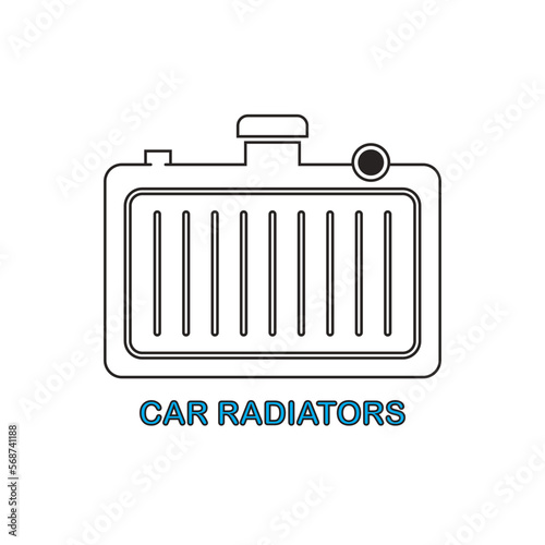 car radiator icon