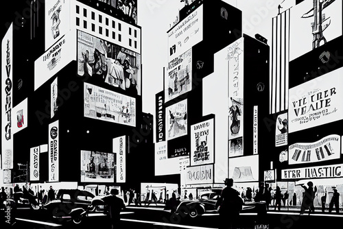 Illustrative image of Times Square, New York