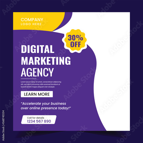 Corporate Business Digital marketing Social media Post design