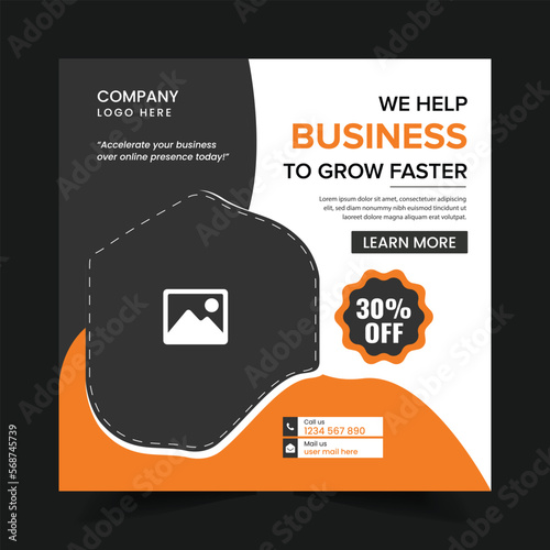 Corporate Business Digital marketing Social media Post design