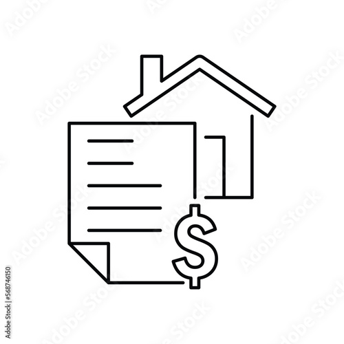 Home loans icon design. Home equity lines of credit turquoise concept icon. Building improvement. Loans type abstract idea thin line illustration. 