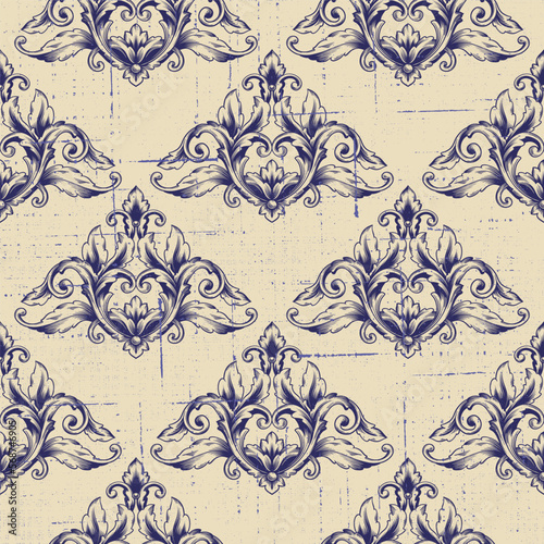 Mega Gorgeous seamless baroque pattern from colorful Moroccan tiles, ornaments. Can be used for wallpaper, fill patterns, web page background, surface textures.