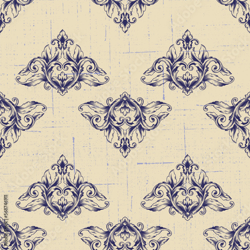 Mega Gorgeous seamless baroque pattern from colorful Moroccan tiles, ornaments. Can be used for wallpaper, fill patterns, web page background, surface textures.