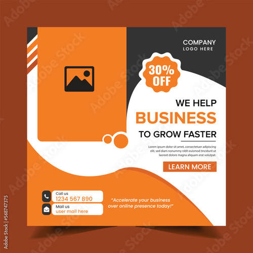 Corporate Business Digital marketing Social media Post design
