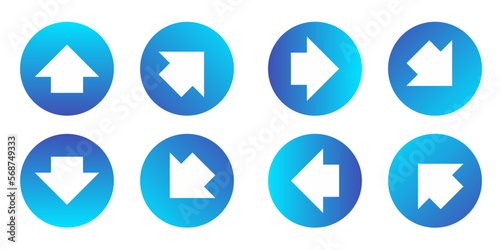 Free Download arrow icon set - GFXLoad