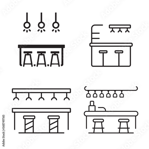 bar counter icon