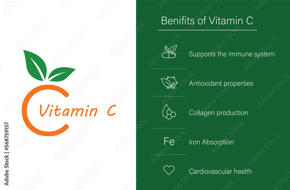 vitamin c health benefits, boosts immunity, antioxidants, collagen
