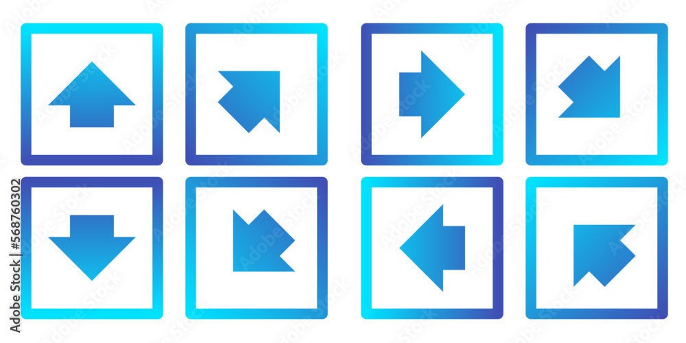 arrow icon set arrow icon set