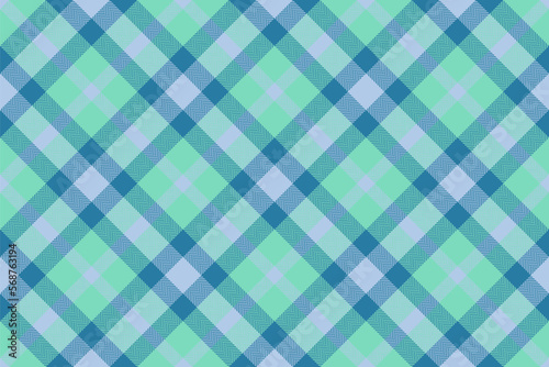 Plaid fabric tartan. Check background seamless. Texture textile pattern vector.