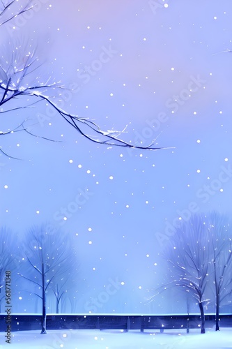 Winter, Template, AD Template, PPT template, Slide, Flyer, postcard, slide for brochure, booklet, background.	
