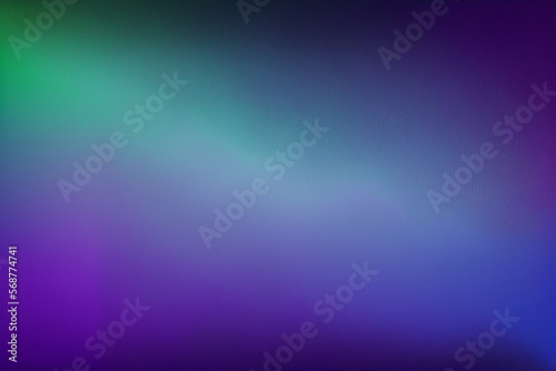 blue purple green color gradient grainy texture background, generative ai