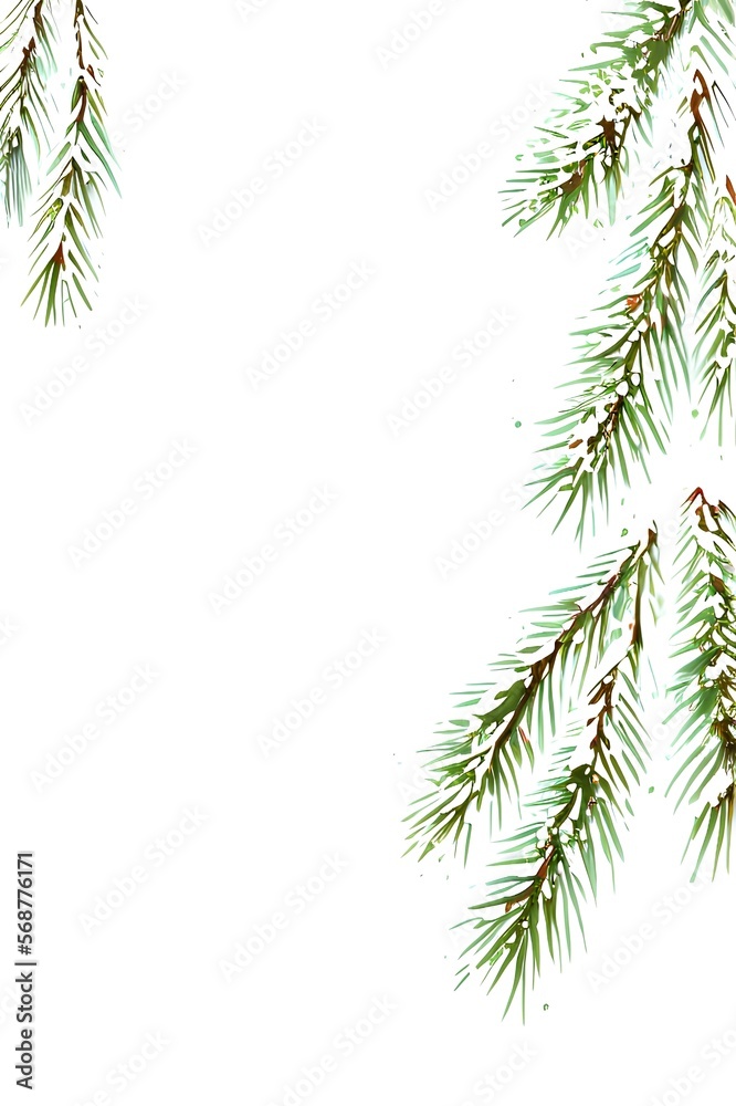 Fototapeta premium Winter, Template, AD Template, PPT template, Slide, Flyer, postcard, slide for brochure, booklet, background. 